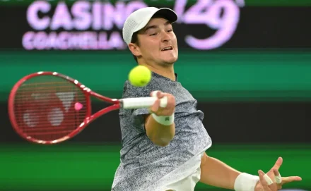 Ribercon - João Fonseca deixa Indian Wells mais confiante, após embate com Sinner